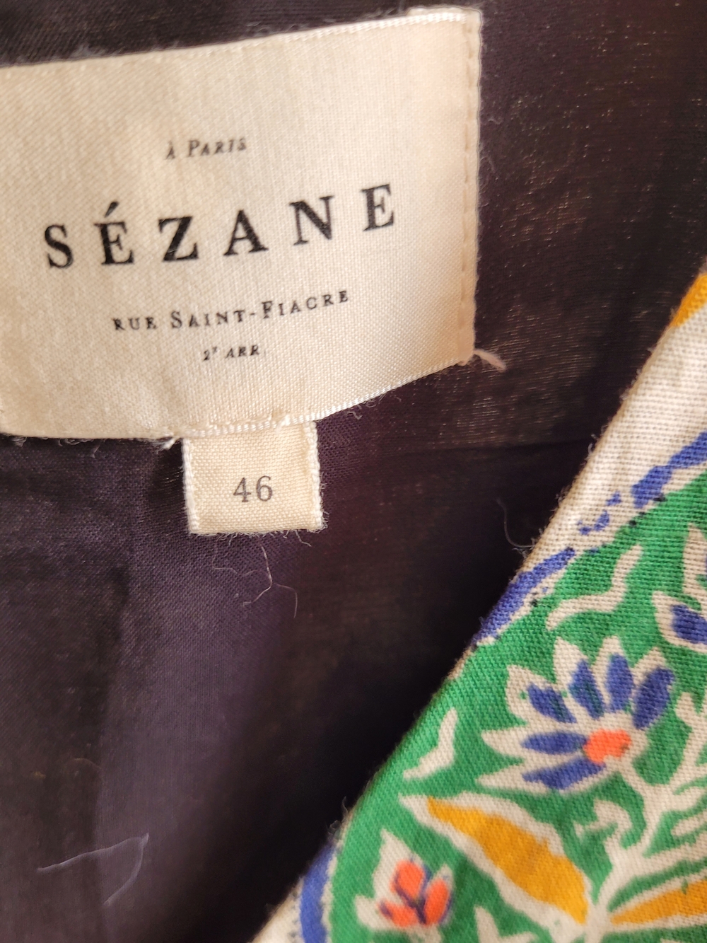 Sezane Multicolor Printed Midi Skirt - Picture 3 of 14
